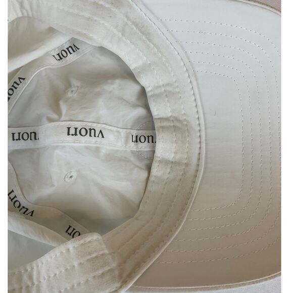 Vuori V1 Patch Snapback Hat, White - Adjustable - Picture 8 of 9